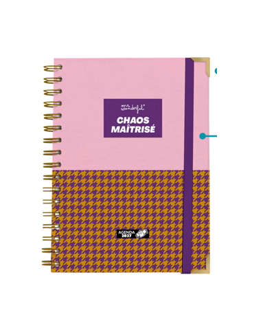 Agenda Hebdomadaire 2027 Chaos maîtrisé