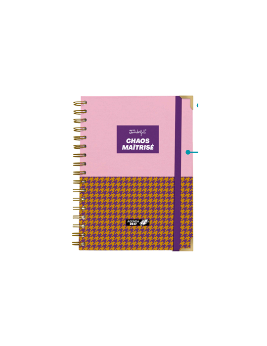 Agenda Hebdomadaire 2027 Chaos maîtrisé