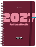 Agenda Hebdomadaire S 2027 full aesthetic