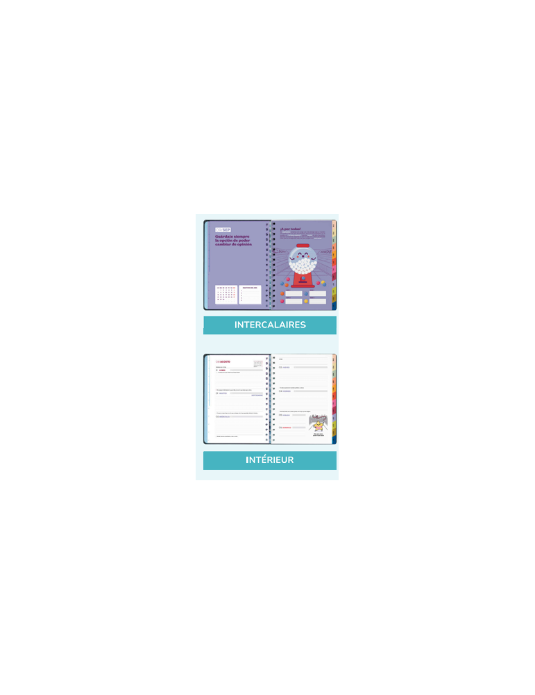Agenda Hebdomadaire S 2027 full aesthetic