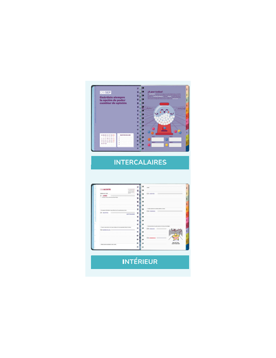 Agenda Hebdomadaire S 2027 full aesthetic