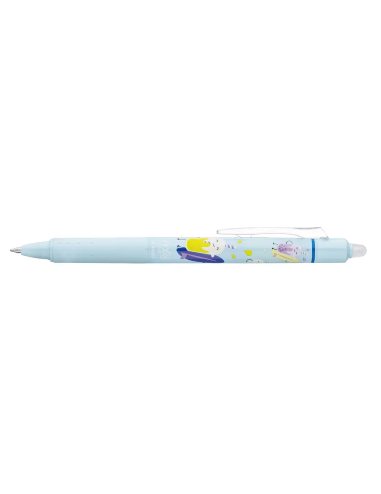 FriXion Ball Clicker 0.7 Fancy Pool Party 26  - Corps Pastel Bleu - En
