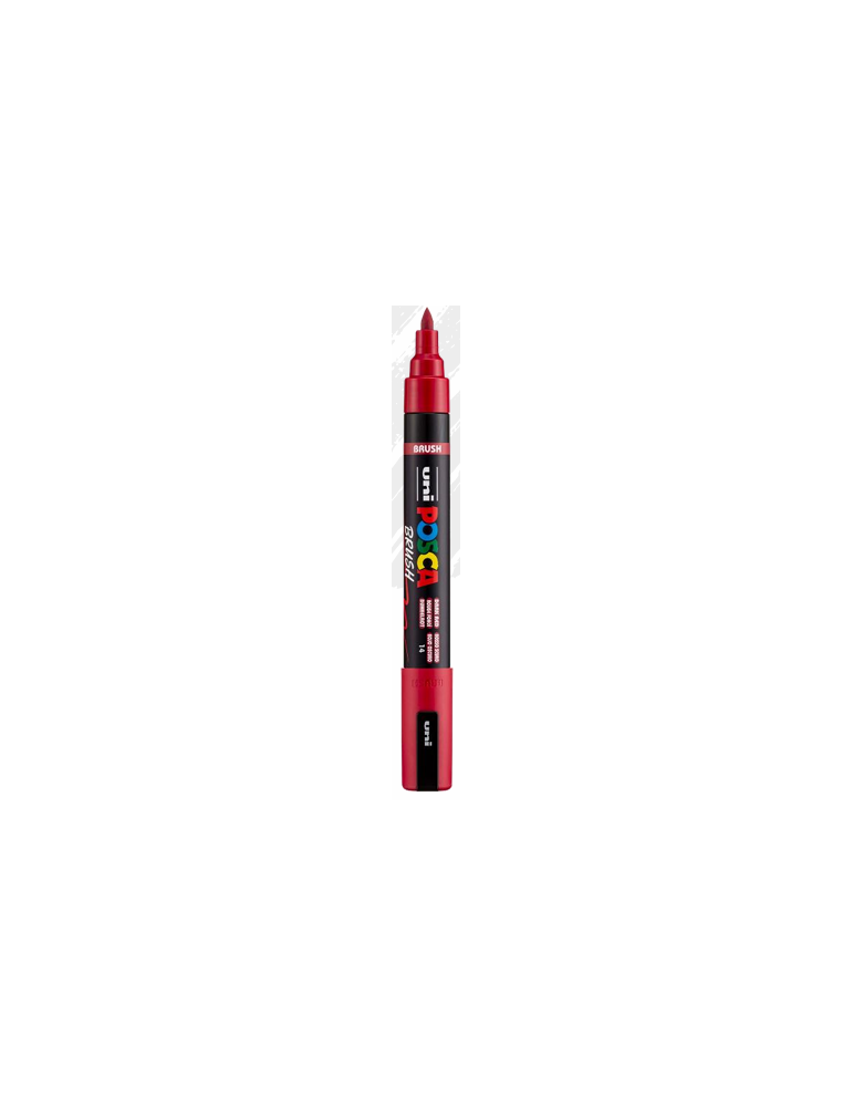 Brush Pen Posca PC5M  ROUGE FONCÉ