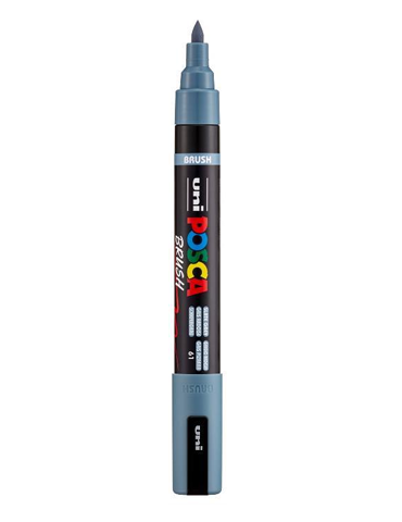 Brush Pen Posca PC5M   GRIS ARDOISE