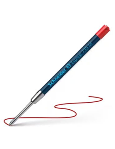 Cartouche Schneider 735 M rouge