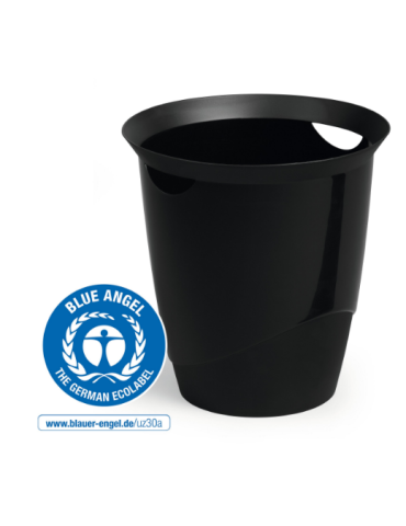 Corbeille à papier TREND 16L ronde Black 2