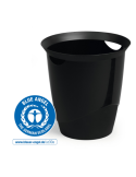 Corbeille à papier TREND 16L ronde Black