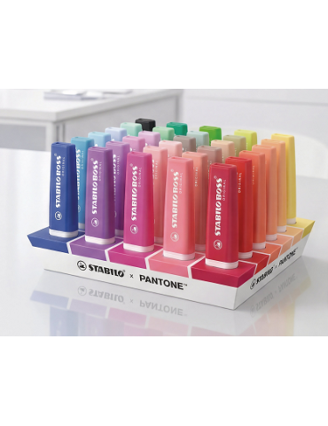 STABILO BOSS x PANTONE set 30 colors