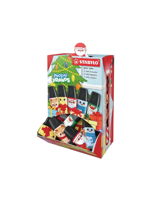 STABILO BOSS MINI Frosty Friends display 50 pcs