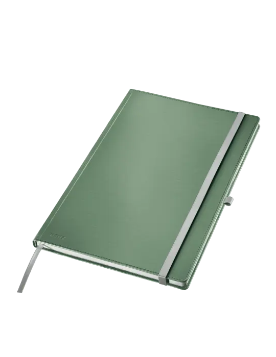 Leitz Style cahier couverture carton rigide A4  ligné vert
