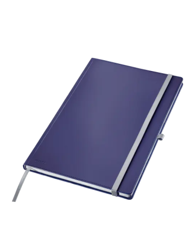 Leitz Style cahier couverture carton rigide A4 ligné bleu