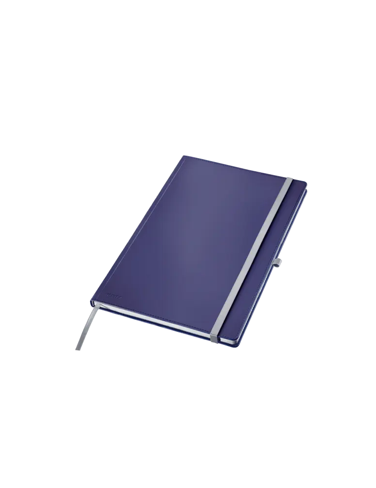 Leitz Style cahier couverture carton rigide A4 ligné bleu