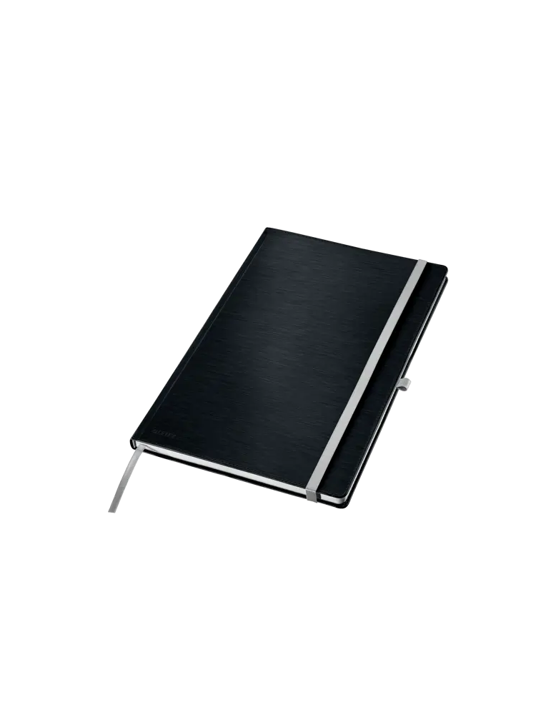 Leitz Style cahier couverture carton rigide A4 ligné noir