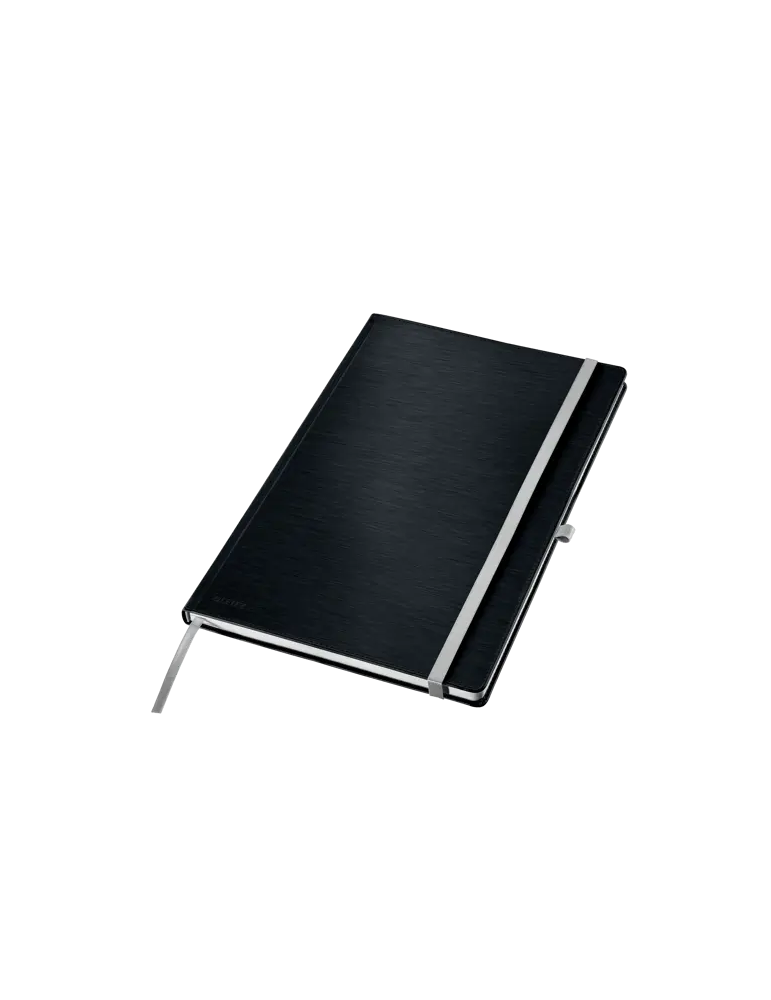 Leitz Style cahier couverture carton rigide A4 quadrillé noir