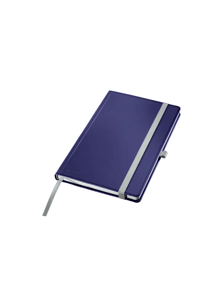 Leitz Style cahier couverture carton rigide A5  ligné bleu
