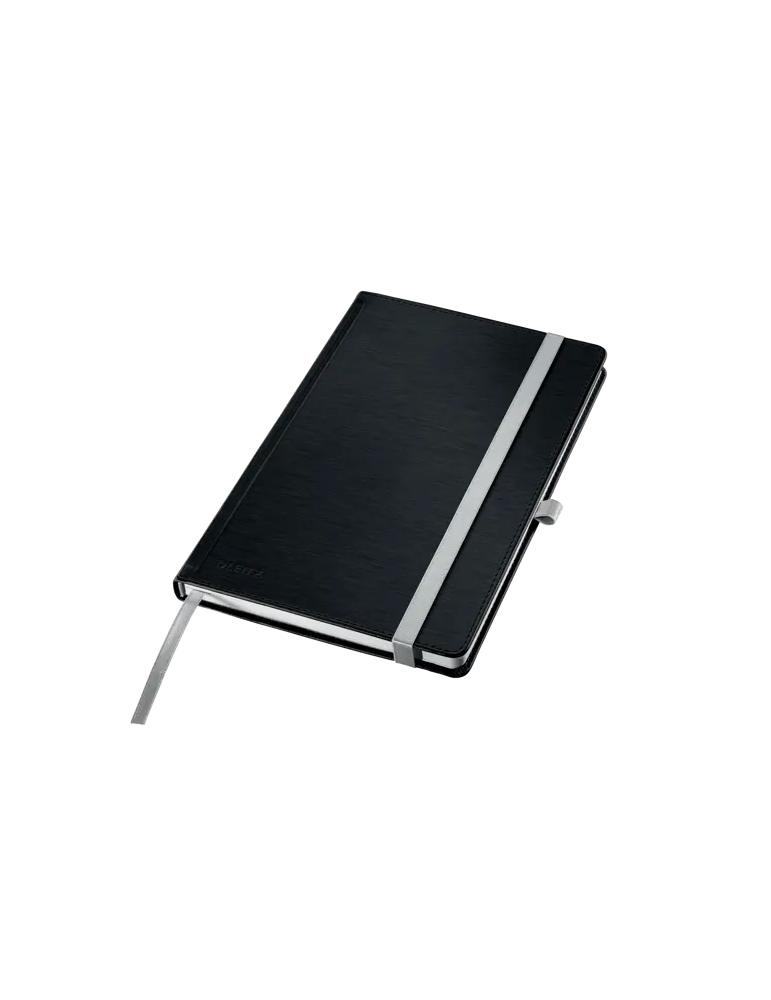 Leitz Style cahier couverture carton rigide A5 quadrillé noir