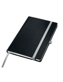 Leitz Style notitieboek zachtgeborstelde harde kaft A5 geruit black