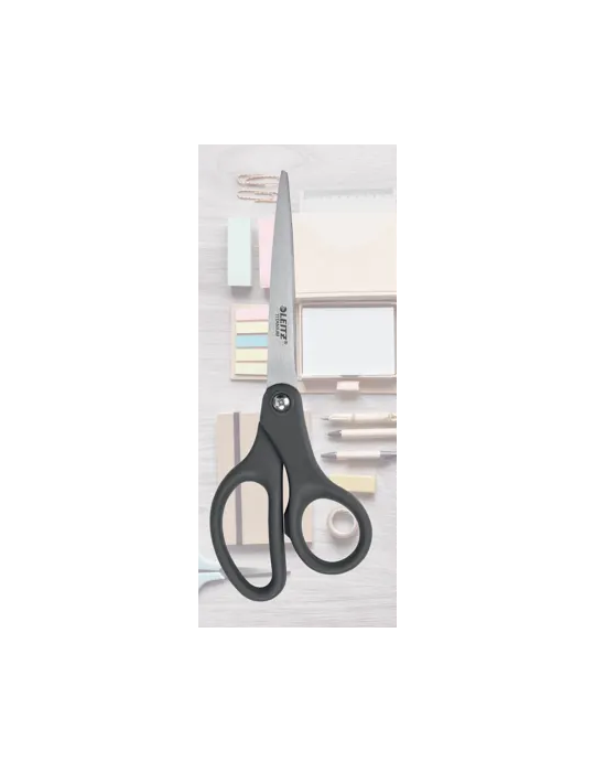 Leitz Ergo ciseaux en titane 180mm gris foncé