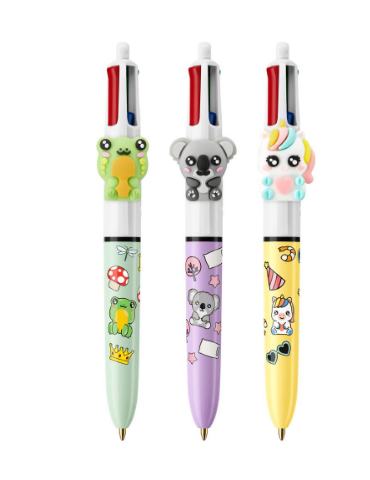 BIC® 4 Colours® Vibbies Mini assortie Box 12