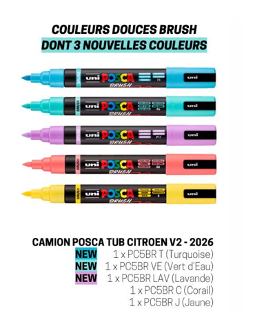 LE KIT COLLECTOR : CAMION + 5 MARQUEURS PC5M 2