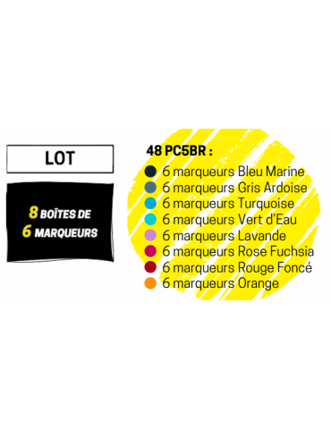 LOT POSCA PC5BR COULEURS BRUSH NEW 2