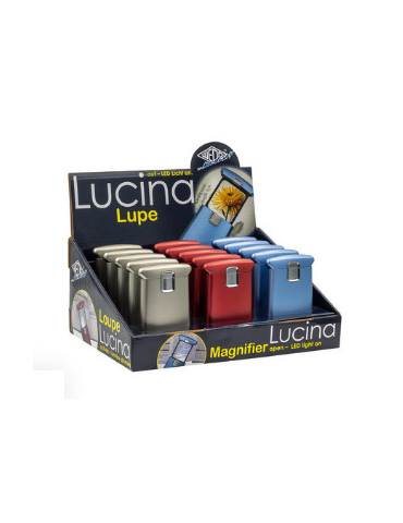 WEDO Lucina loep met LED lichtje assorti