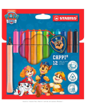 Cappi with PAW Patrol figure on ring wallet 12pcs