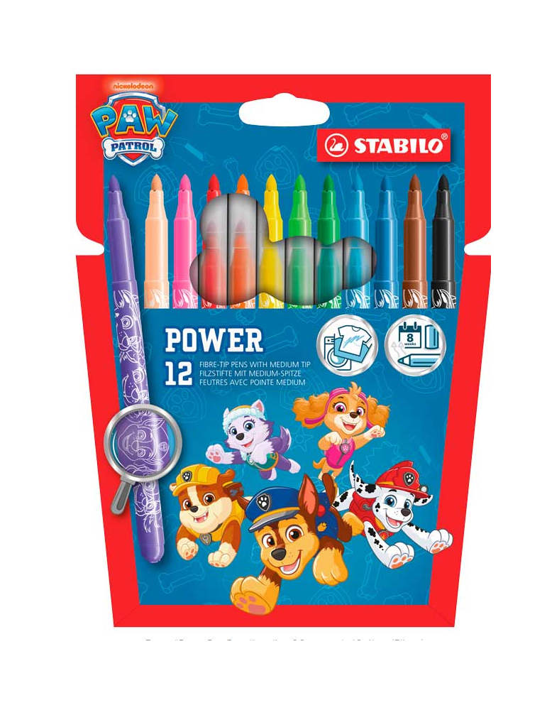 power printed with PAW Patrol wallet 12 pcs