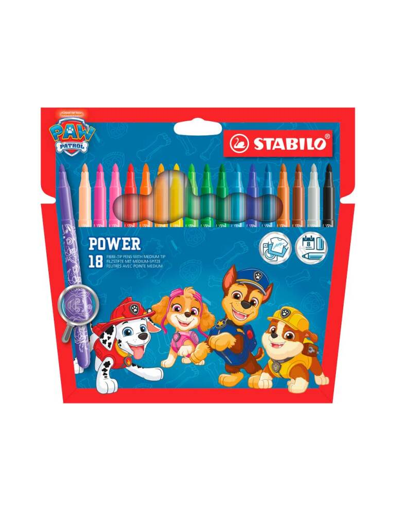 power printed with PAW Patrol wallet 18 pcs