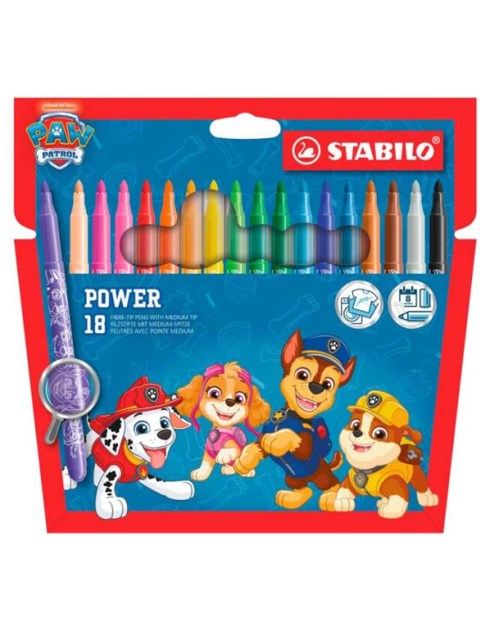 power printed with PAW Patrol wallet 18 pcs