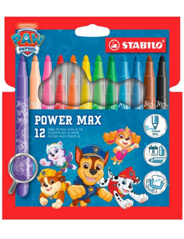 power max printed with PAW Patrol wallet 12 pcs