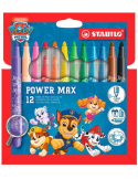 power max printed with PAW Patrol wallet 12 pcs