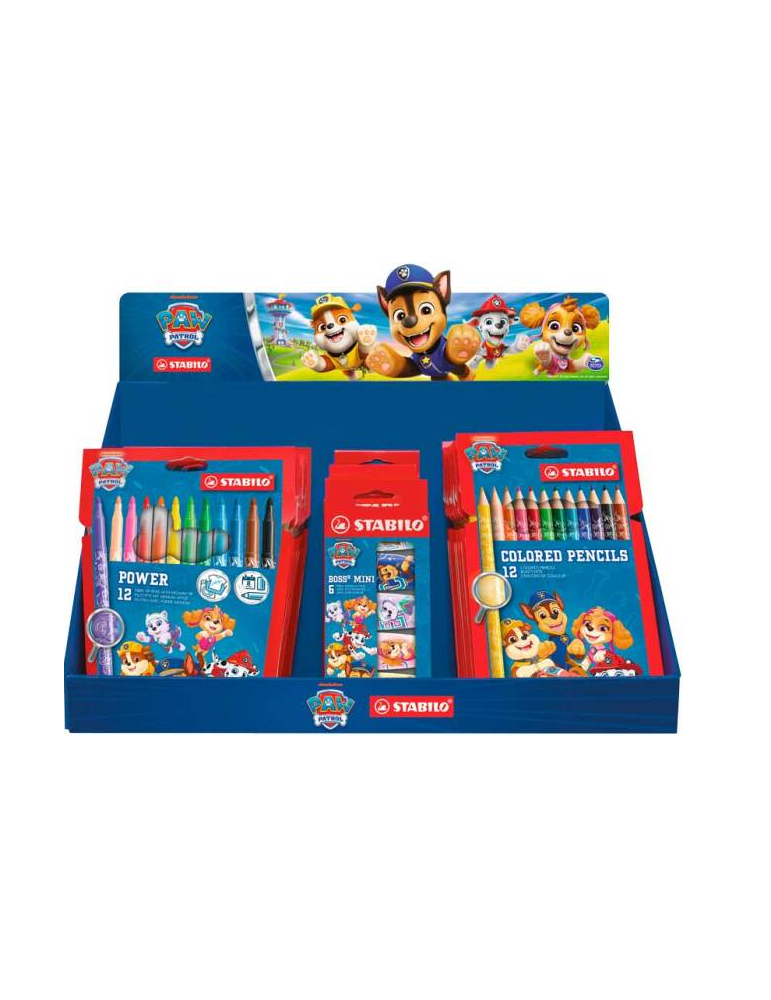counter display with PAW Patrol basic assortment