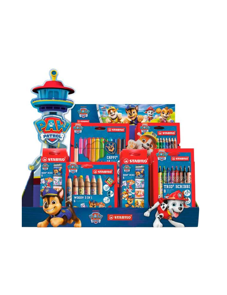 counter display with PAW Patrol premium assortment