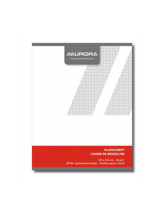 CAHIER BROUILLON Q5X5+M 200P RECYC