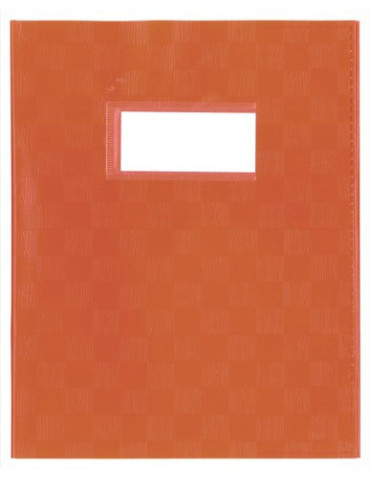 PROTÈGE-CAHIER UNI+ÉTIQ.ORANGE PP