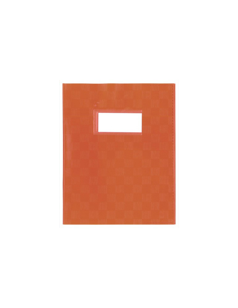 PROTÈGE-CAHIER UNI+ÉTIQ.ORANGE PP