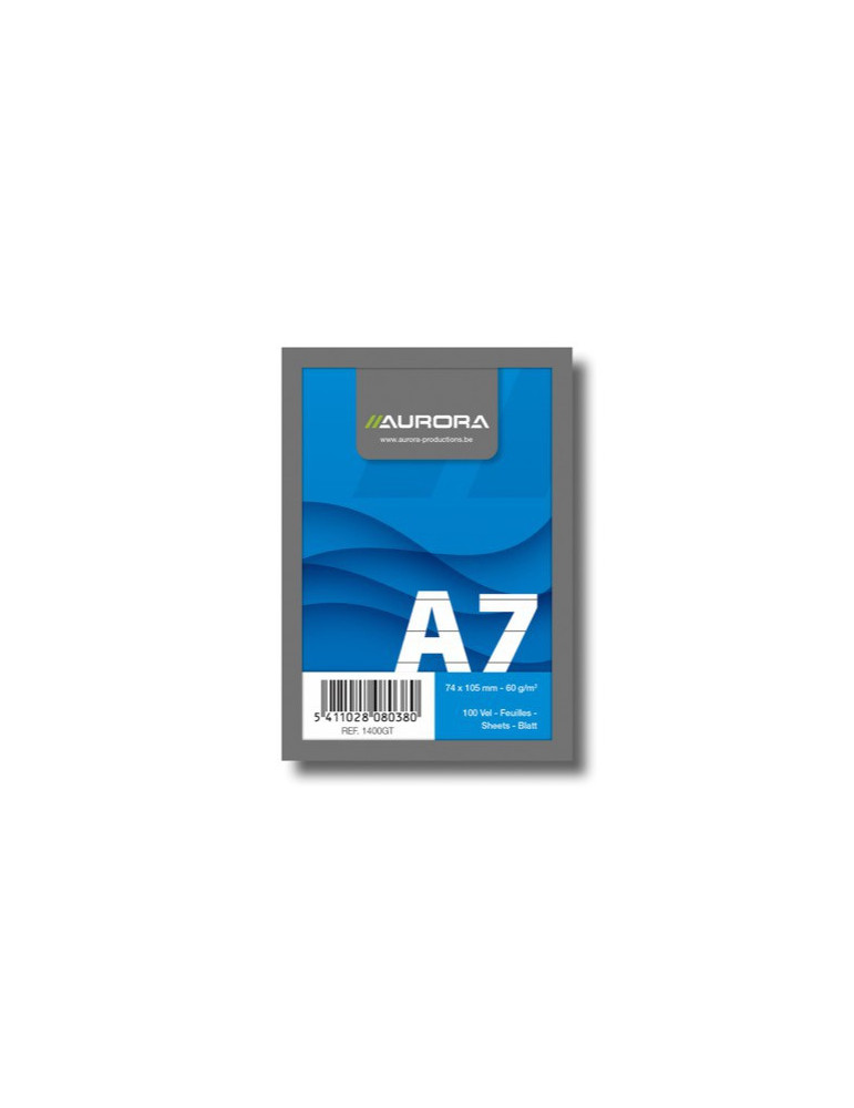 BLOC NOTES A7 100FLLS LIGNÉ