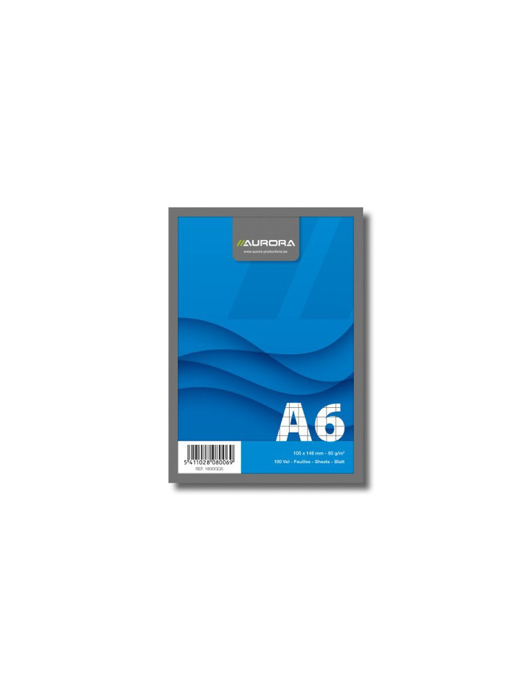 BLOC NOTES A6 100FLLS Q5X5