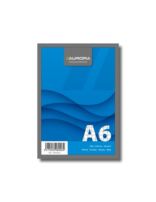 BLOC NOTES A6 100FLLS Q5X5