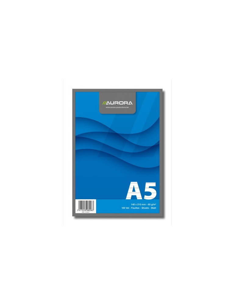 BLOC NOTES A5 100FLLS LIGNÉ