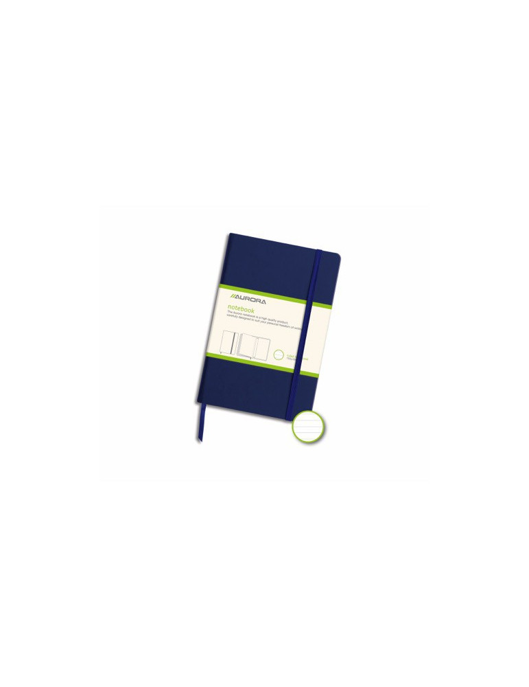 CARNETS, 140X215 192P LIGNE VIVELLA BLEU, PAPIER CHAMOIS
