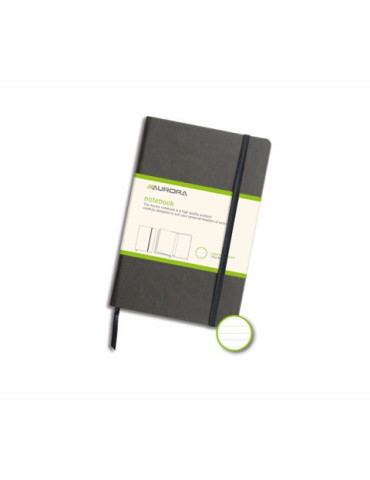 CARNETS, 140X215 192P LIGNE VIVELLA GRIS, PAPIER CHAMOIS