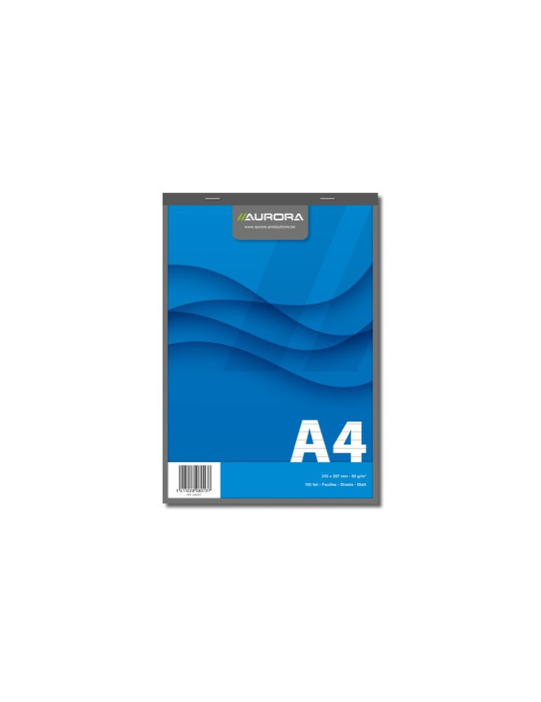 BLOC NOTES A4 100FLLS LIGNÉ