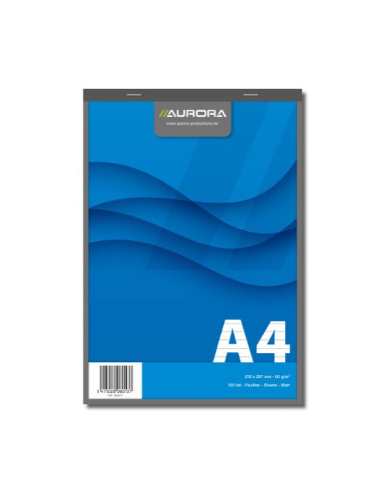 BLOC NOTES A4 100FLLS LIGNÉ