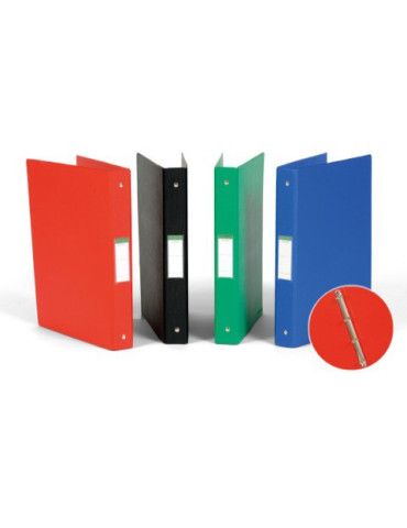 CLASSEUR DIN A4 4ANNEAUX ASS.25MM