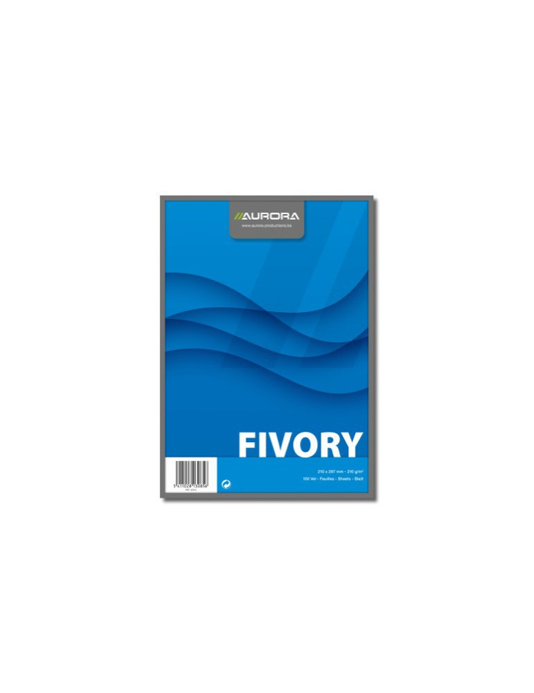 FICHES A4 BLANC UNI 205G/M²