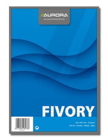 FIVORY, FICHES 210X297//BLANC LIGNÉ205G/M², FICHES SANS BOIS BLANC