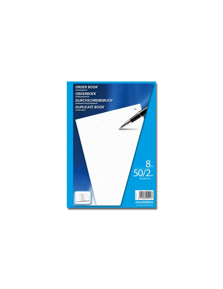 CARNET AUTOCOP.A4 50/2 LIGNÉ MANIFOLD