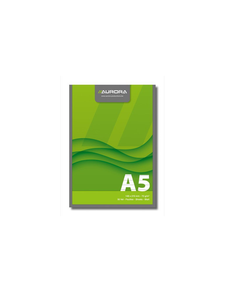 BLOC CORRESPONDANCE A5 50FLLS LIG.